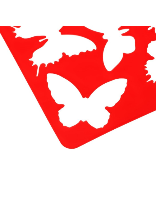 Трафарет - раскраска Calligrata, набор, 6 штук, для девочек