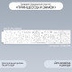 Трафарет бордюрный пластик «Принцессы и замок», 60×12 см