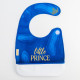 Нагрудник для кормления M&B «Little prince» непромокаемый на липучке, с карманом