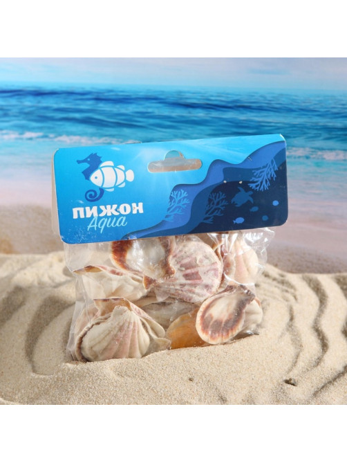 Набор ракушек, 4 - 5 см, 100 г