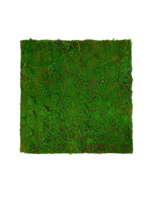 Мох искусственный, декоративный, полотно 1×1 м, рельефный, камни, Greengo