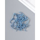 Крючок металл, набор 40 шт., серебро, 2.5×0.5 см, МИКС
