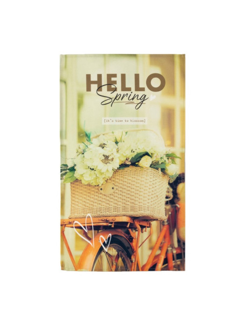 Набор подарочный «Этель» Hello spring: полотенце, лопатка, текстильный мешочек