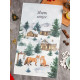 Полотенце кухонное новогоднее «Этель» Forest animals, 40×73 см, 100% хлопок, саржа 190 г/м²