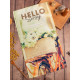 Полотенце «Этель» Hello, 40×73 см, 100% хлопок, саржа 190 г/м²