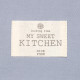 Полотенце «Этель» Kitchen, 40×70 см, 100% хлопок, саржа 220 г/м², серое