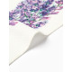 Полотенце «Этель» Lavender, белое, фиолетовое, 40×73 см