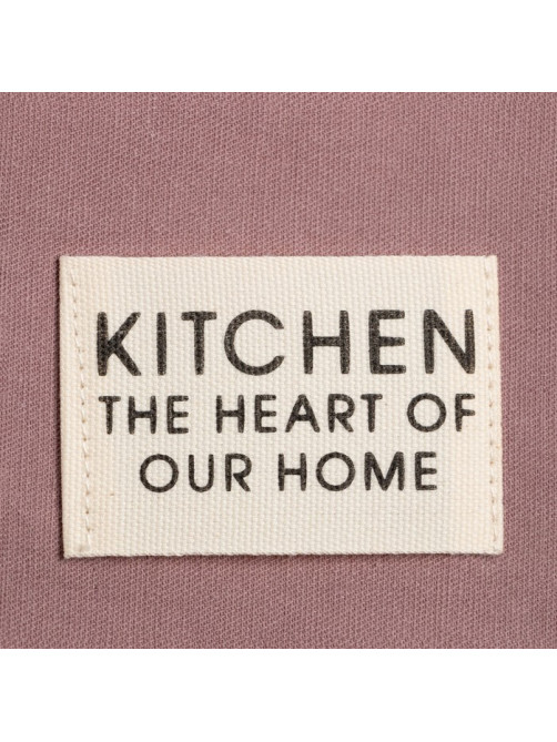 Полотенце кухонное «Этель» Kitchen, 40×73 см, хлопок 100%, саржа 220 г/м², сиреневое