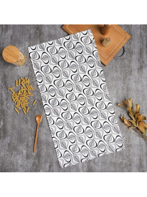 Полотенце «Этель» Leaves, 40×73 см, 100% хлопок, саржа 190 г/м²