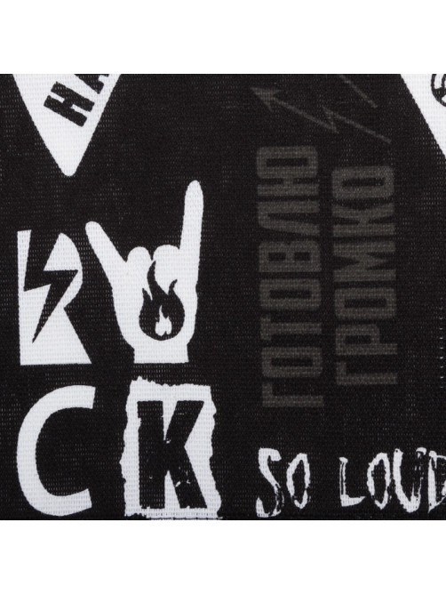 Набор полотенец кухонных «Доляна» Les't rock, 35×60 см - 4 шт., хлопок 100%