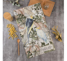 Полотенце кухонное «Этель» Kitchen collection, бежевое, 40×73 см