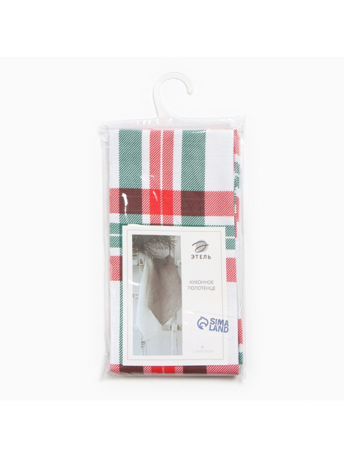 Полотенце «Этель» Holiday decoration, 40×73 см, хлопок 100%, репс 210 г/м²