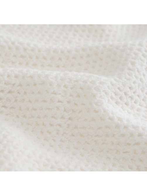 Полотенце кухонное SL HOME Linen, белое, однотонное, 38×65 см