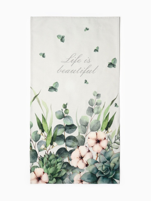 Полотенце «Этель» Eucalyptus, 40×73 см, 100% хлопок, саржа 190 г/м²