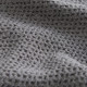 Полотенце кухонное SL HOME Linen, серое, однотонное, 38×65 см