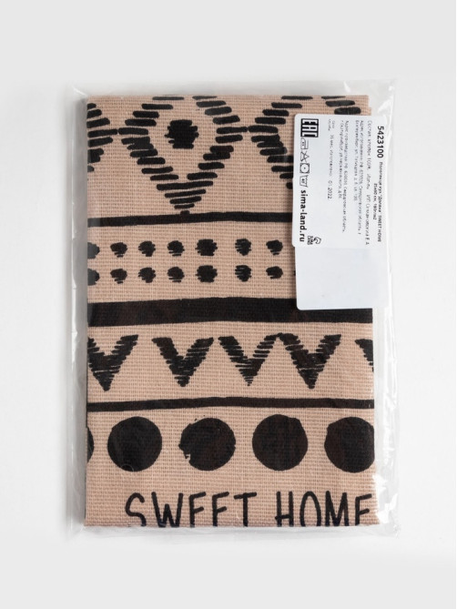 Кухонное полотенце «Доляна» SWEET HOME, 35×60 см, 100% хлопок, 160 г/м²