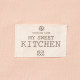 Полотенце «Этель» Kitchen, 40×70 см, 100% хлопок, саржа 220 г/м², бежевое