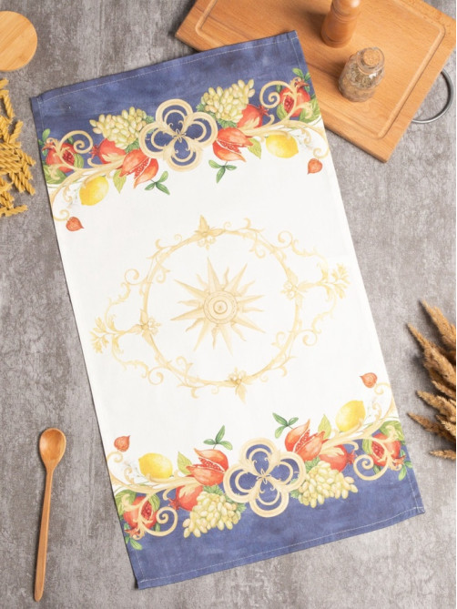 Полотенце «Этель» Southern fruits 43×70 см, 100% хлопок, саржа 190 г/м²