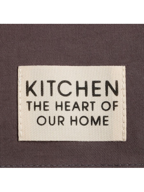 Полотенце кухонное «Этель» Kitchen, 40×73 см, хлопок 100%, саржа 220 г/м², коричневое