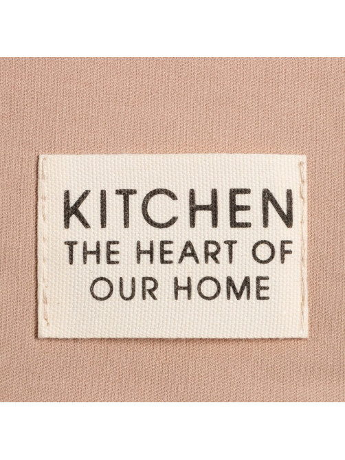 Полотенце кухонное «Этель» Kitchen, 40×73 см, хлопок 100%, саржа 220 г/м², бежевое