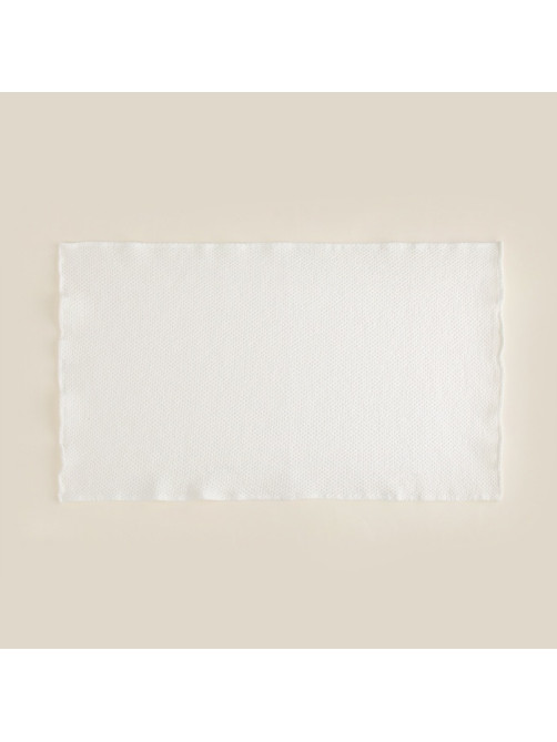 Полотенце кухонное SL HOME Linen, белое, однотонное, 38×65 см