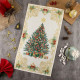 Полотенце кухонное новогоднее «Этель» Golden Christmas 40×73 см, 100% хлопок, саржа 190 г/м²