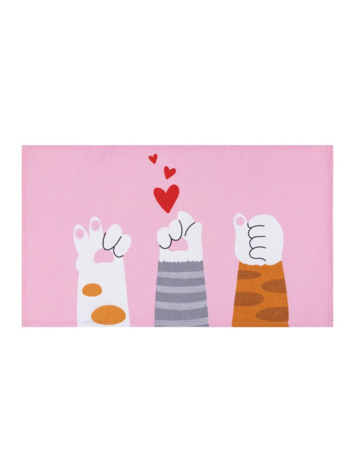 Кухонные полотенца кухонных «Доляна» Cats 35×60 см, 7 шт., хлопок 100%