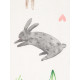 Скатерть пасхальная «Доляна» Fluffy bunnies, 180×144 см, 100% хлопок, 164 г/м²