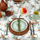 Скатерть «Этель» Berry garden 149×250 см, 100% хлопок, репс 210 г/м²