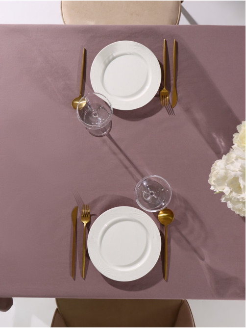 Скатерть «Этель» Kitchen, 150×250 см, 100% хлопок, саржа 220 г/м², сиреневая