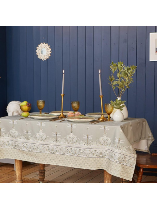 Скатерть «Этель» Vintage collection, 149×110 см, 100% хлопок, саржа 190 г/м²