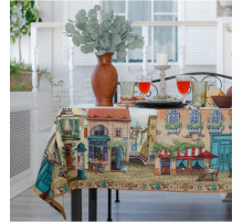 Скатерть «Этель: Италия», 220×150 см, 100% хлопок, саржа 190 г/м²