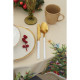 Скатерть новогодняя «Этель» Noble Christmas, d=150 см ±3 см с ГМВО, 100% хлопок, саржа 190 г/м²