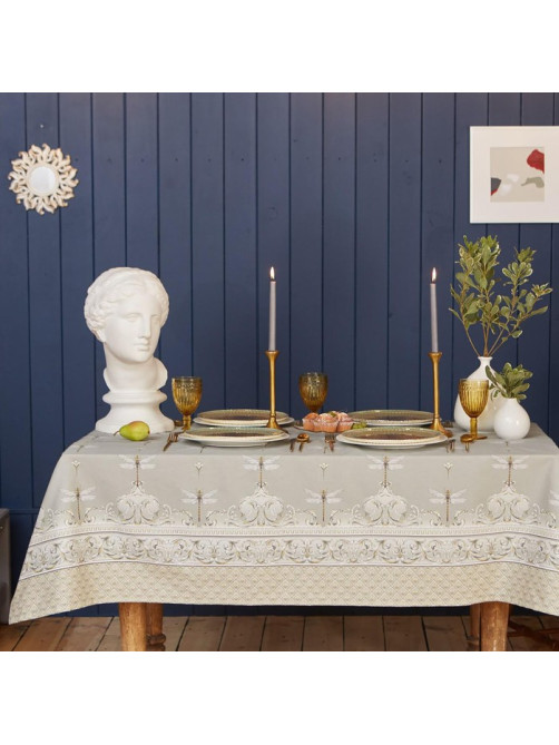 Скатерть «Этель» Vintage collection, 149×110 см, 100% хлопок, саржа 190 г/м²