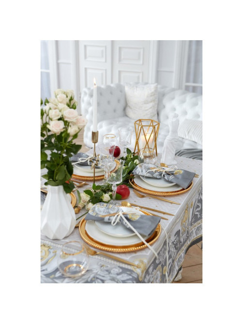 Скатерть «Этель» Classic style, 180×145 см ±3 см, 100% хлопок, саржа 190 г/м², с ВГМО