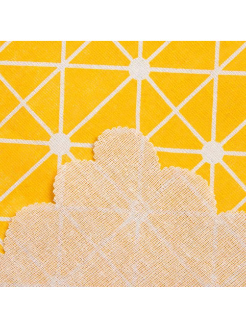 Скатерть «Доляна. Паутина», 145×145±3 см, рогожка 130 г/м²