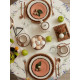 Скатерть «Этель» Spring easter, d=214 см ±3 см, 100% хлопок, саржа 190 г/м²