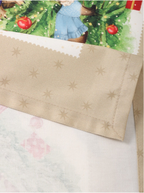 Скатерть новогодняя «Этель» Noble Christmas, 150×180±2 см с ГМВО, 100% хлопок, саржа 190 г/м²