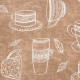 Скатерть «Доляна» Cup of tea, 220×144 см, 100% хлопок, 164 г/м²