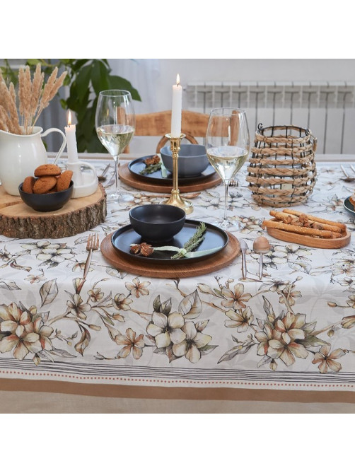 Скатерть «Этель» Floral mood, 220×147 см, 100 % хлопок, репс 210 г/м²