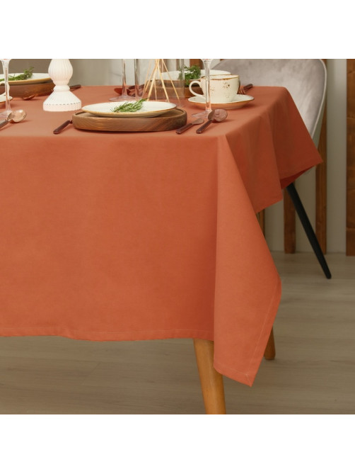 Скатерть «Этель» Kitchen, 150×180 см, 100% хлопок, саржа 220 г/м², оранжевая