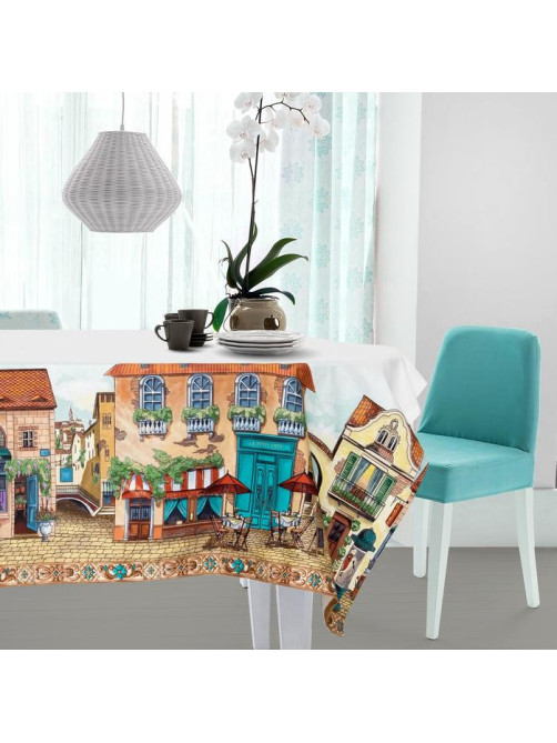 Скатерть «Этель: Италия», 220×150 см, 100% хлопок, саржа 190 г/м²