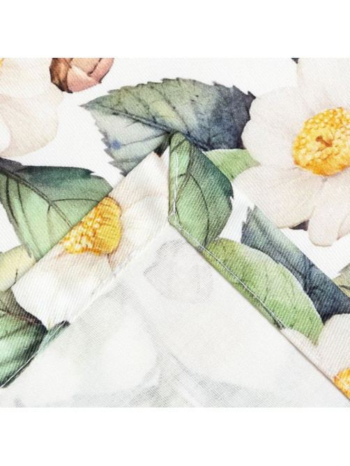 Скатерть «Этель» Camellia, 149×110 см, хлопок 100%, саржа 190 г/м²