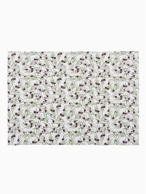 Скатерть «Доляна» Olives 149×250 см, 100% хлопок, рогожка 164 г/м²
