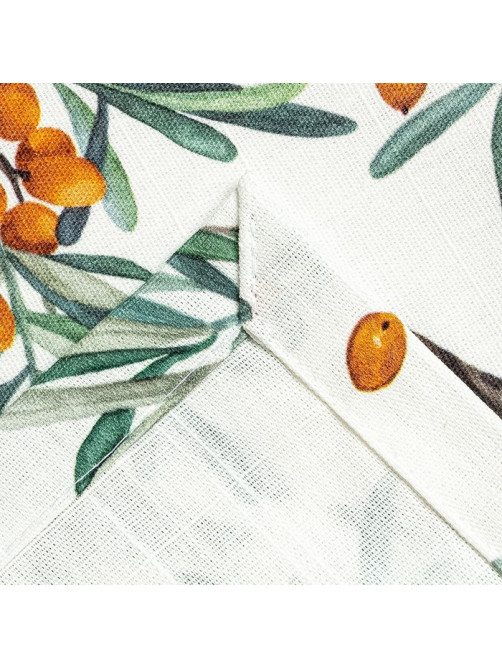Скатерть «Этель» Berry garden 149×180 см, 100% хлопок, репс 210 г/м²