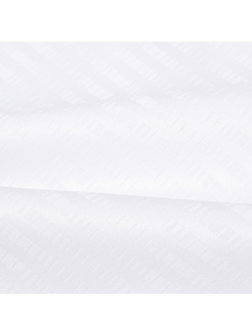 Скатерть «Этель» Shine, 150×300±3 см, хлопок с ВГМО, 192 г/м², белая