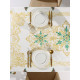 Скатерть новогодняя «Этель» Golden Christmas, 150×220±3 см с ГМВО, 100% хлопок, 190 г/м²