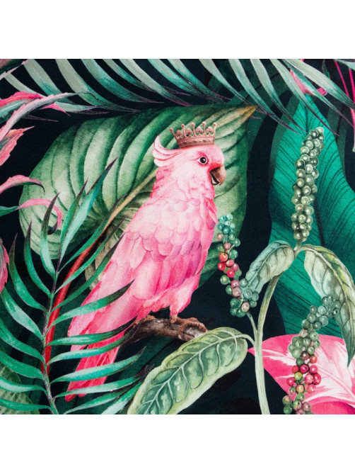 Скатерть «Этель» Tropical parrots, 149×180 см, 100% хлопок, саржа 190 г/м²