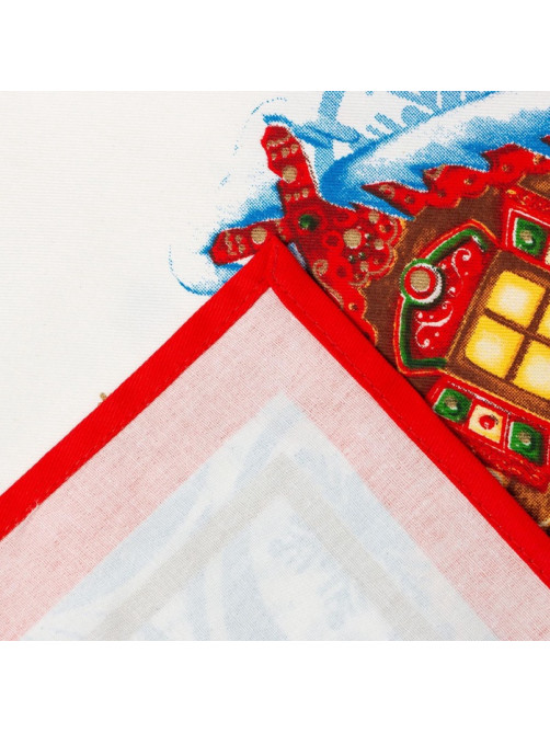 Скатерть новогодняя «Этель. Новогодняя сказка»,150×180 см ±3 см с ГМВО, 100% хлопок