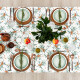 Скатерть «Этель» Berry garden 149×220 см, 100% хлопок, репс 210 г/м²